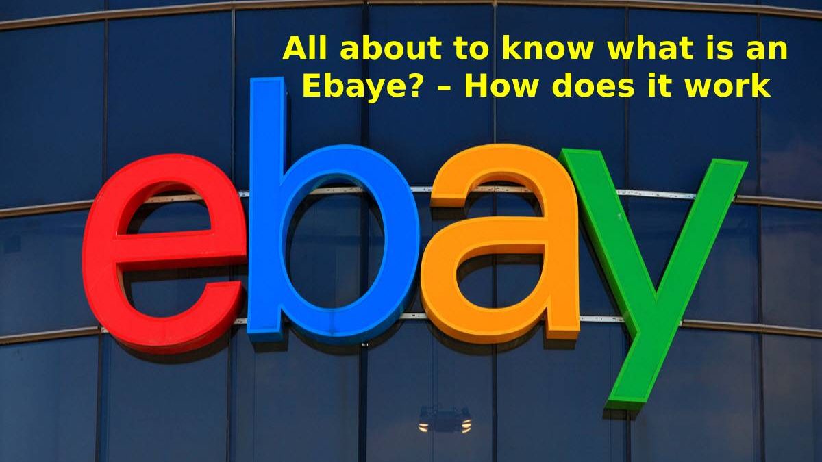All about to know what is an Ebaye? – How does it work