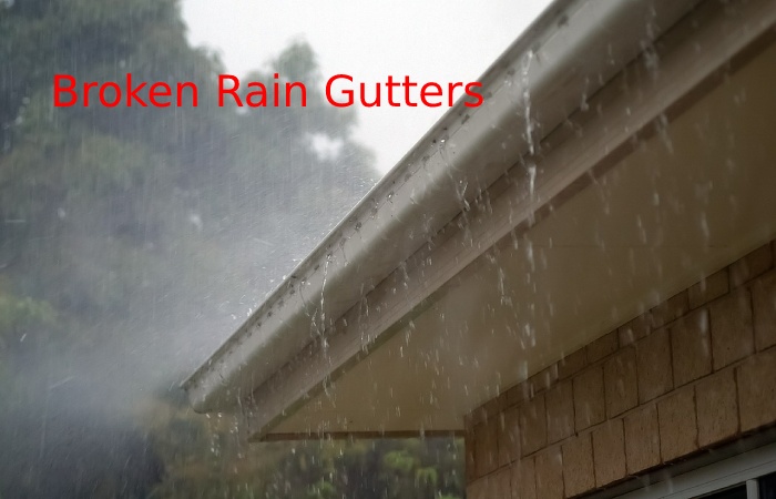Broken Rain Gutters