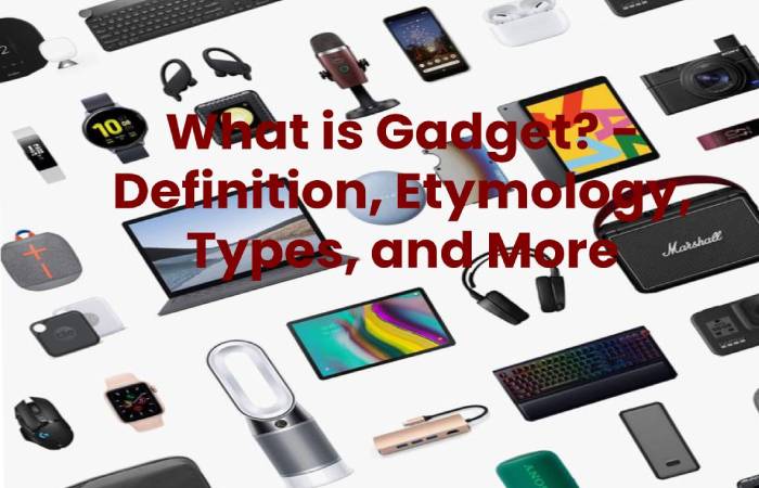 What do you mean by gadgets in computers