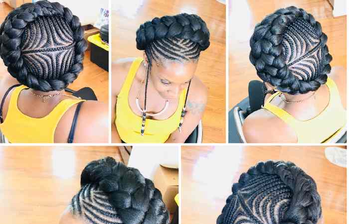 Detailed Halo Braid