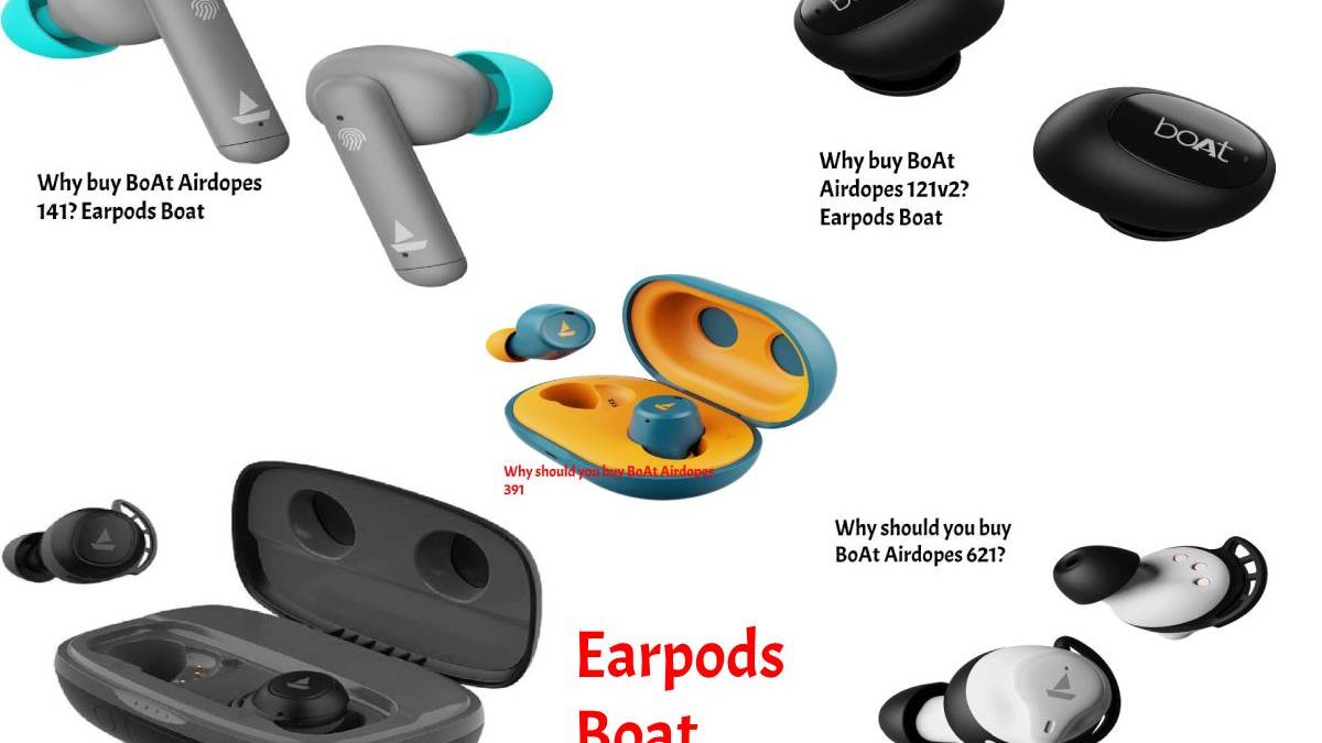 Earpods Boat