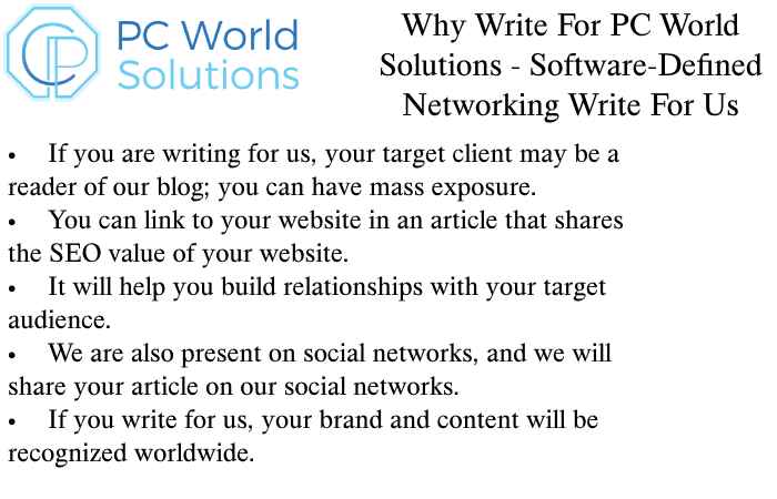 Software-Defined Networking Why Write for Us