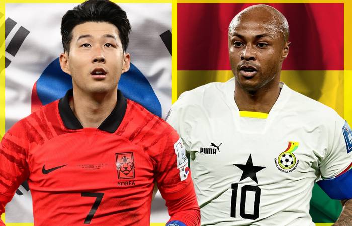 South Korea vs Ghana result: