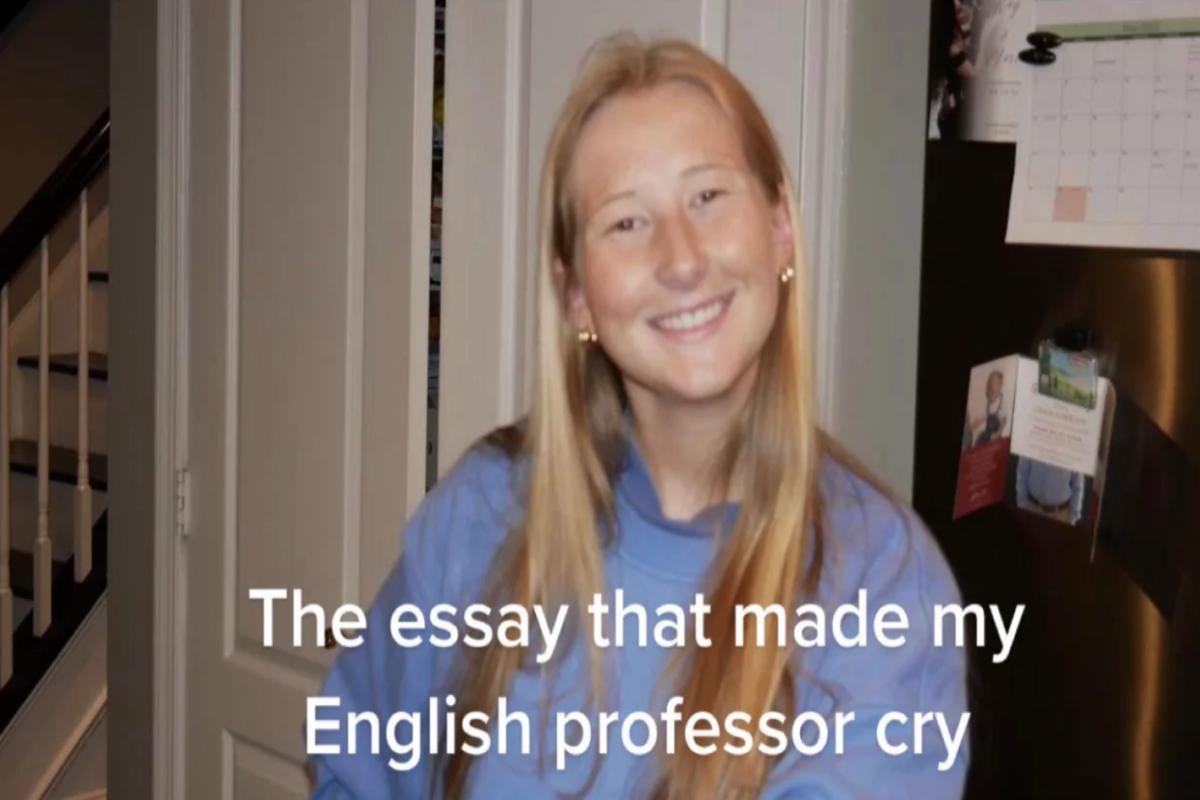 my essay made my english teacher cry