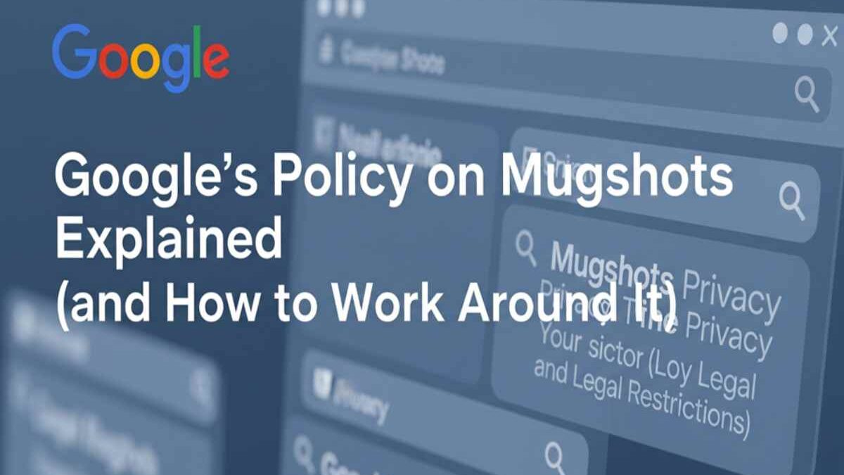 Google’s Policy on Mugshots Explained (and How to Work Around It)