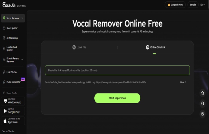 Insert a link to the YouTube video
