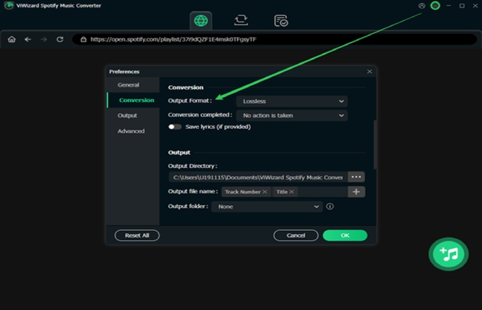 Customize Your Output Settings