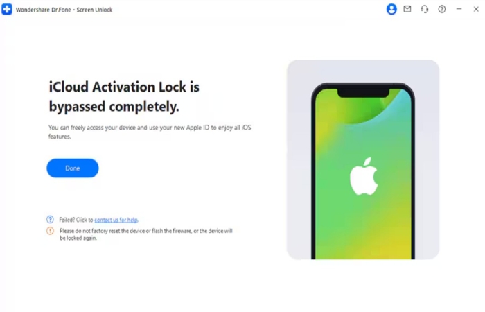 iCloud activation lock smoothly