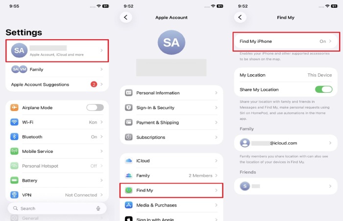 lock before selling your iPhone