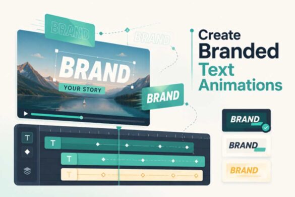 reusable animated text