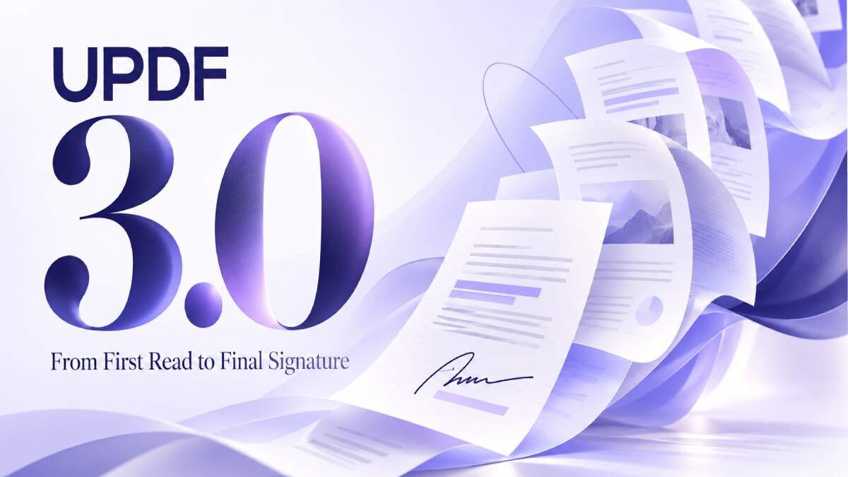 UPDF 3.0 Brings AI and Everyday PDF Work into One Workflow 